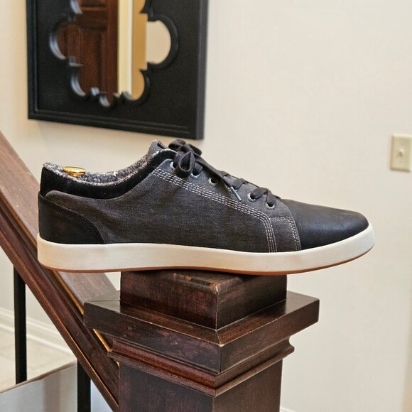 Kodiak Men's Leather/Canvas Casual Shoes, Black, Sz 13 - Picture 8 of 16